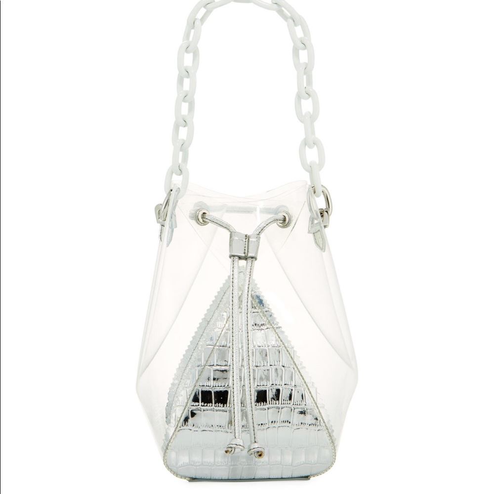 Mani mixed PVC bucket bag
